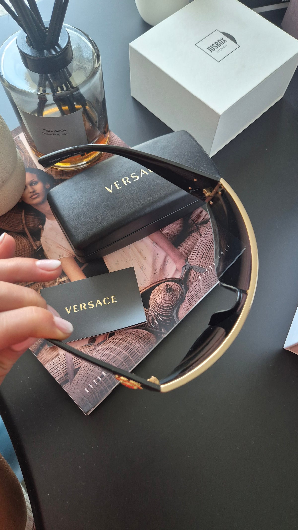 Versace Shield Sunglasses Brand New