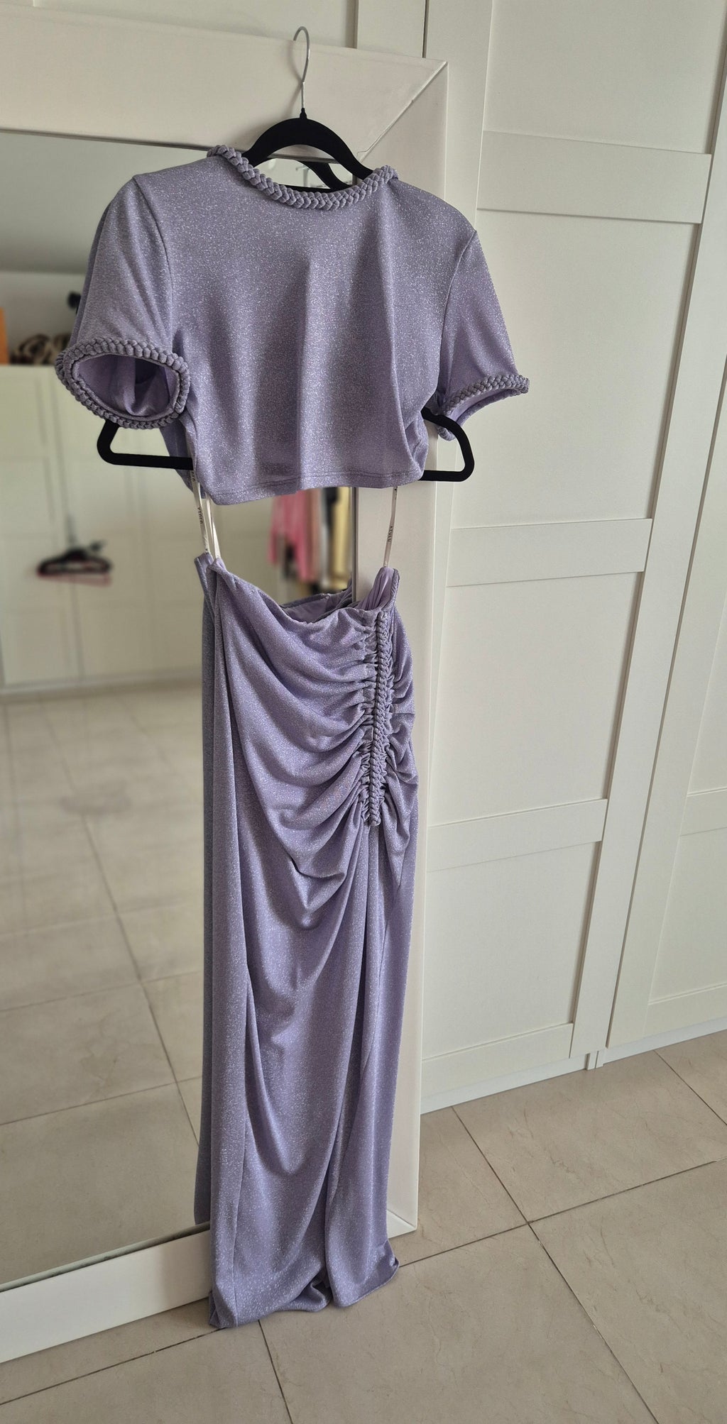 Azulu summer set with skirt and cropped top.