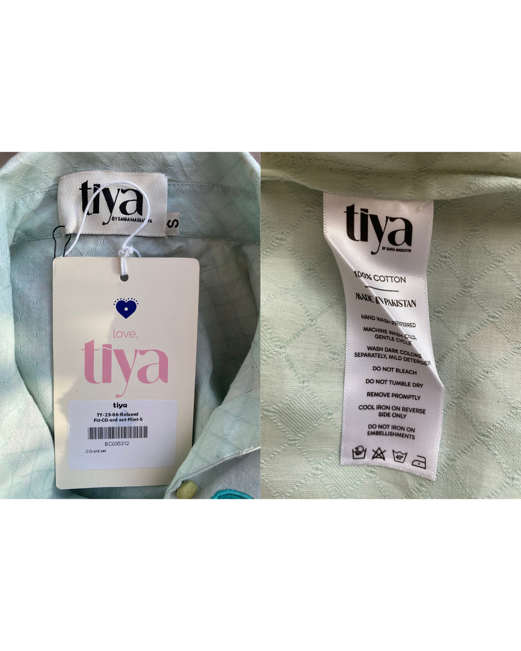 TIYA BY SANIA MASKATIYA Esme Co-Ord Set
