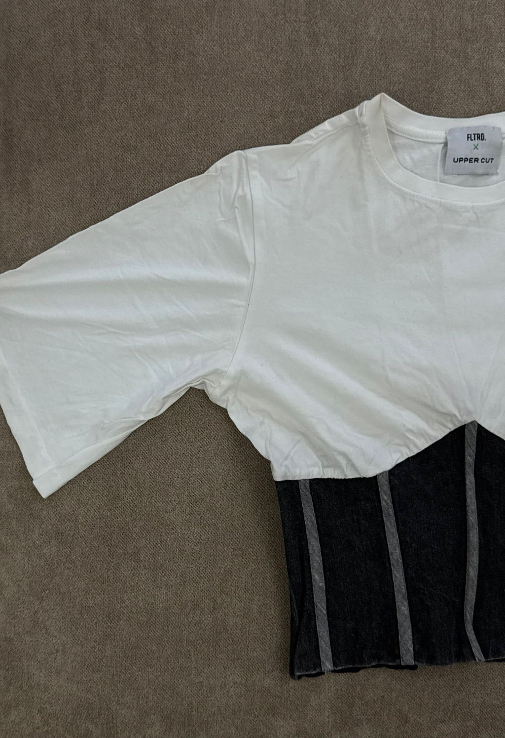 T-shirt corset top