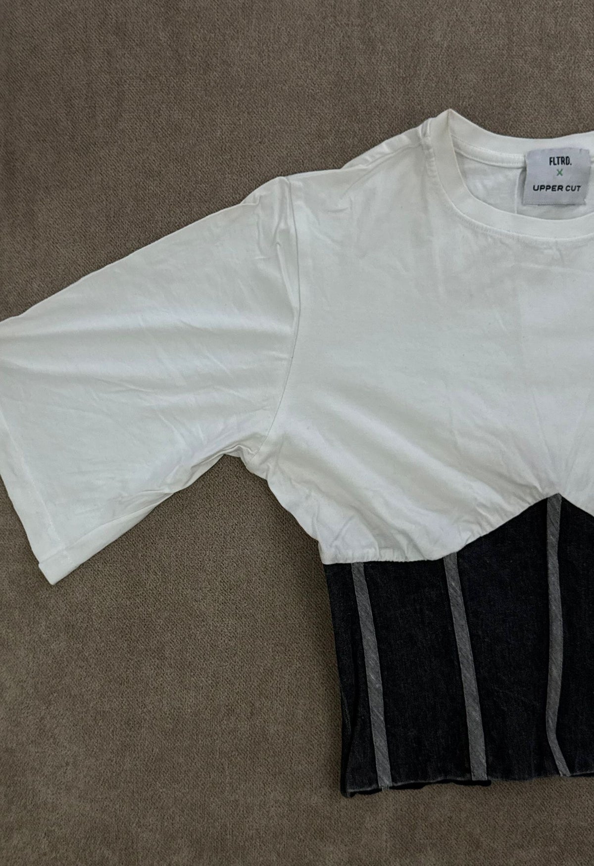 T-shirt corset top