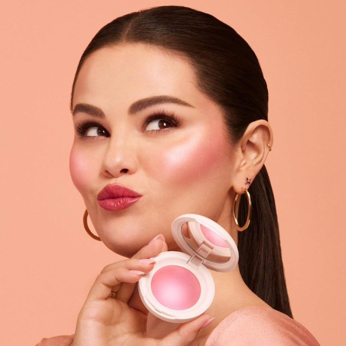 Rare Beauty Selena Gomez Soft Pinch Luminous Powder Blush (Happy - Cool Pink)