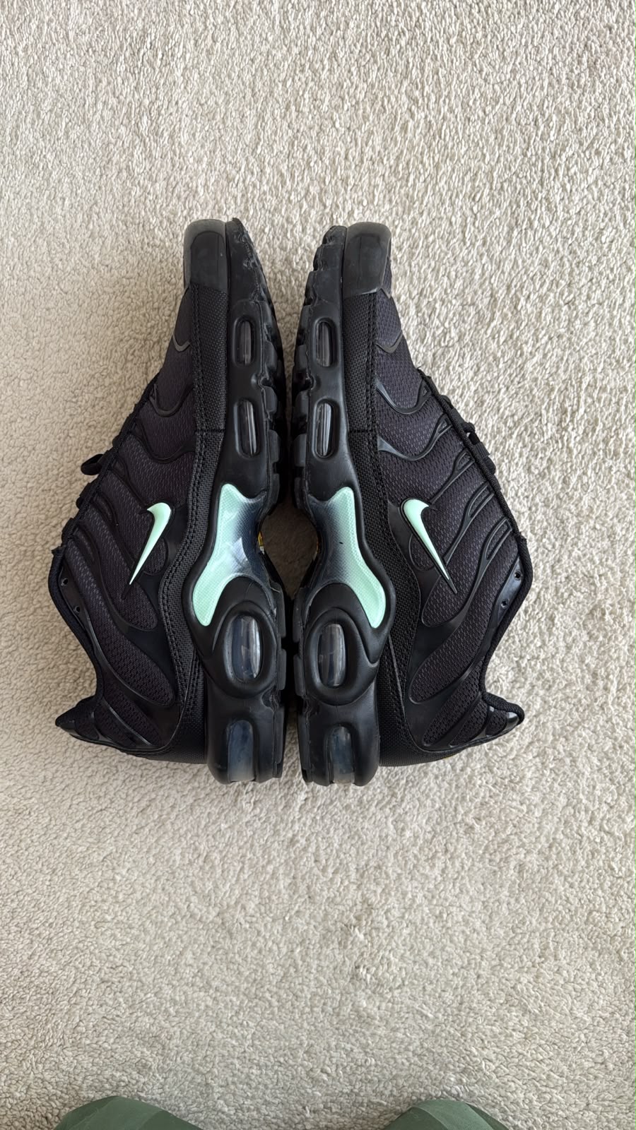 Nike Air Max Plus TN Black & Mint – Size EU 43