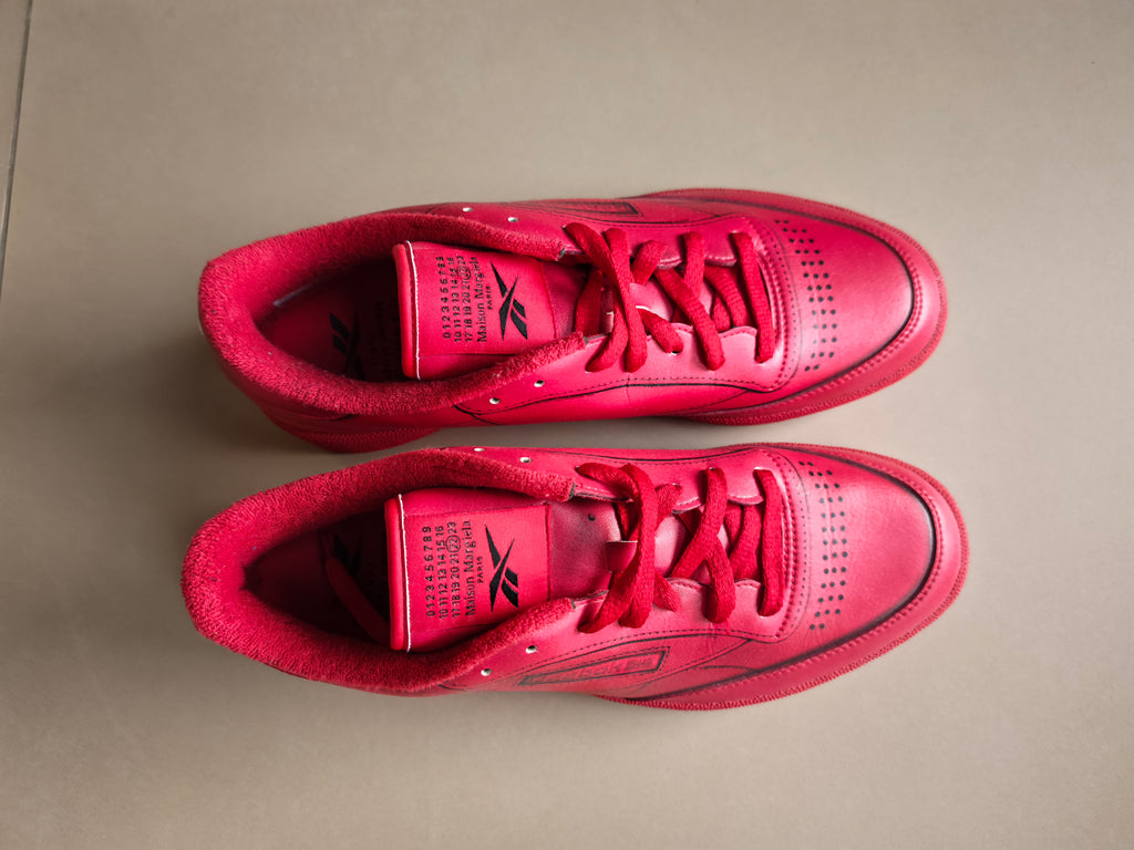 Reebok x Maison Margiela Club C "Vector Red" sneakers
