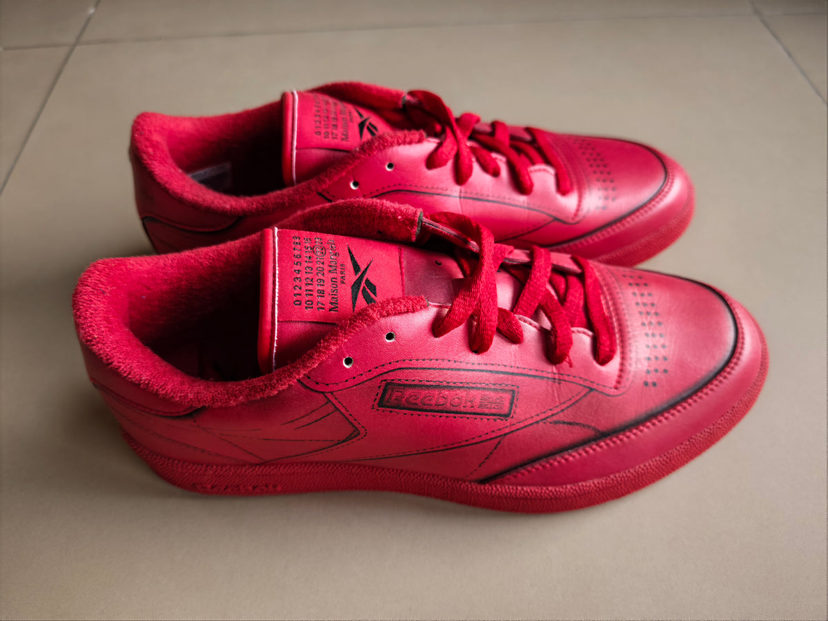 Reebok x Maison Margiela Club C "Vector Red" sneakers