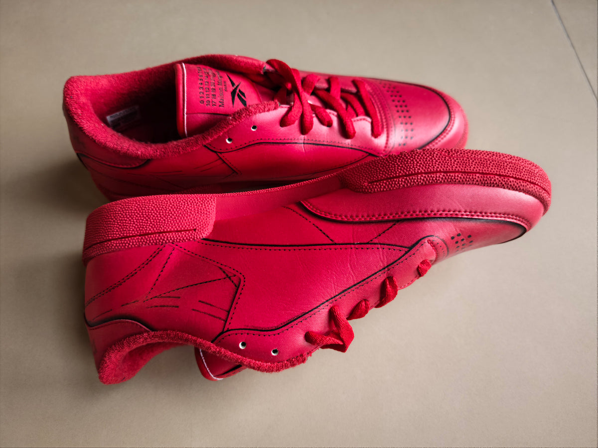 Reebok x Maison Margiela Club C "Vector Red" sneakers