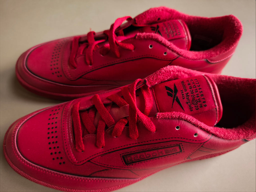 Reebok x Maison Margiela Club C "Vector Red" sneakers