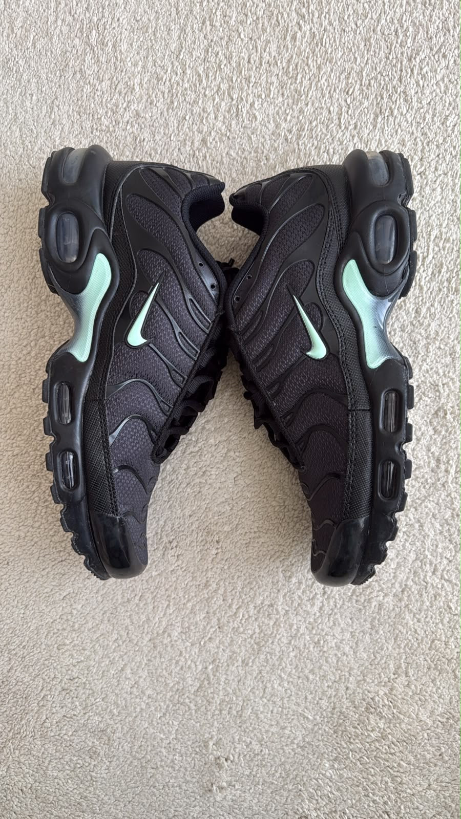 Nike Air Max Plus TN Black & Mint – Size EU 43