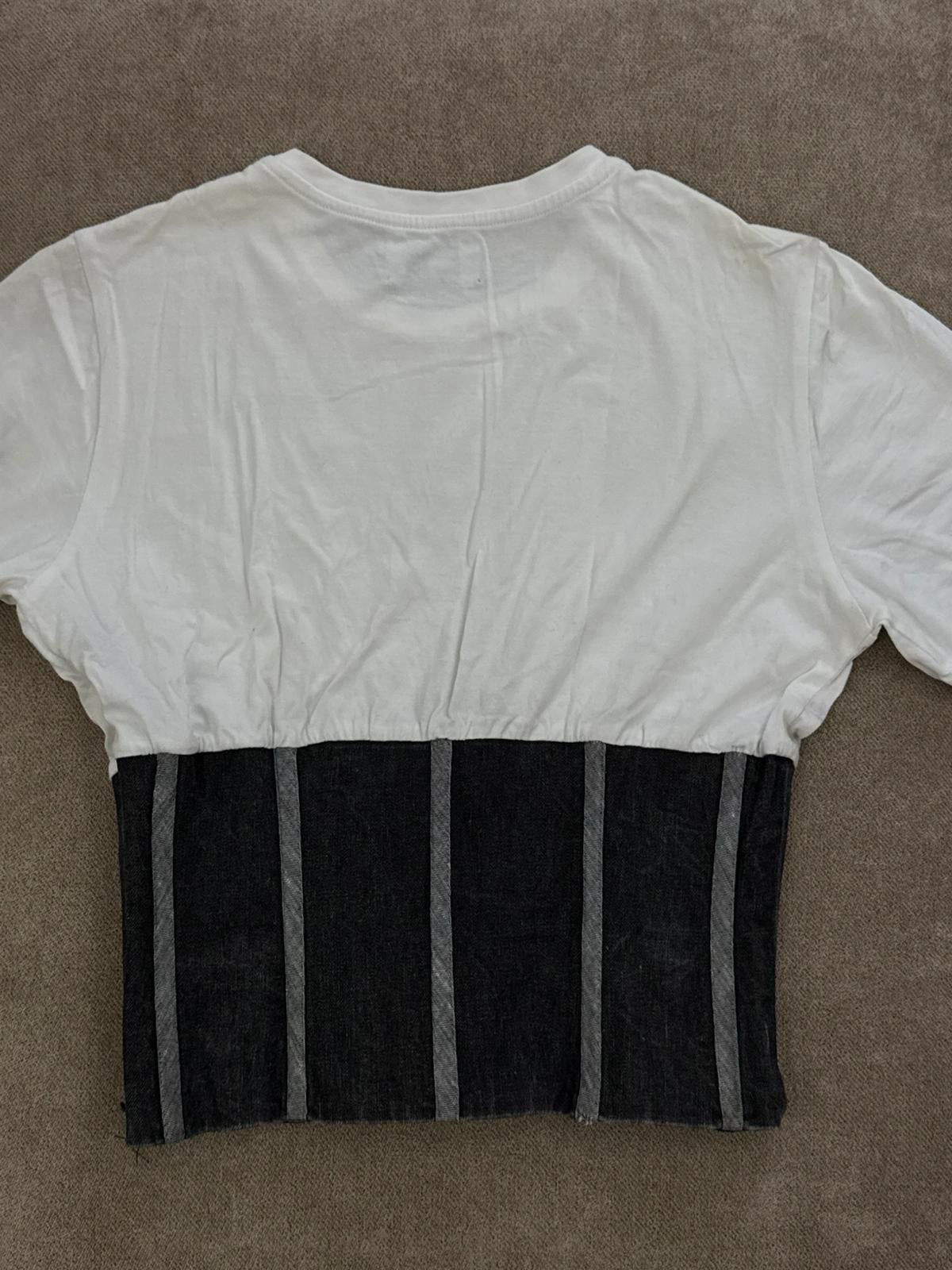 T-shirt corset top