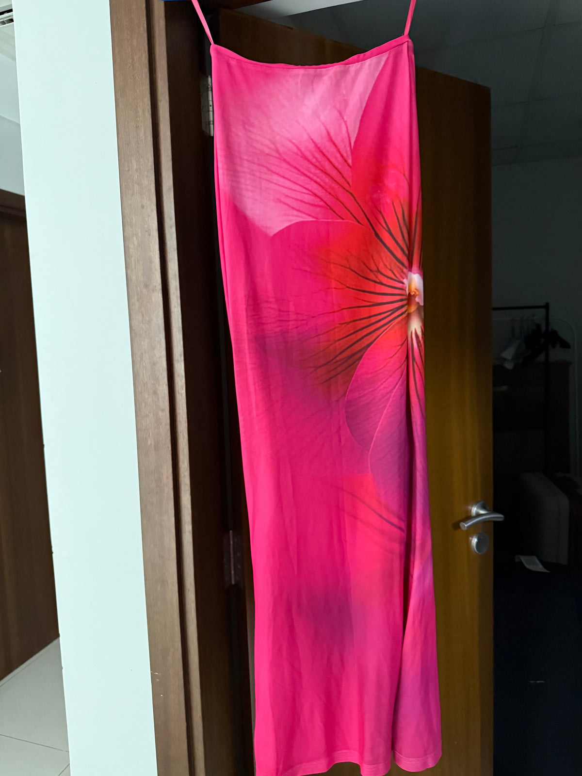 Flower maxi skirt