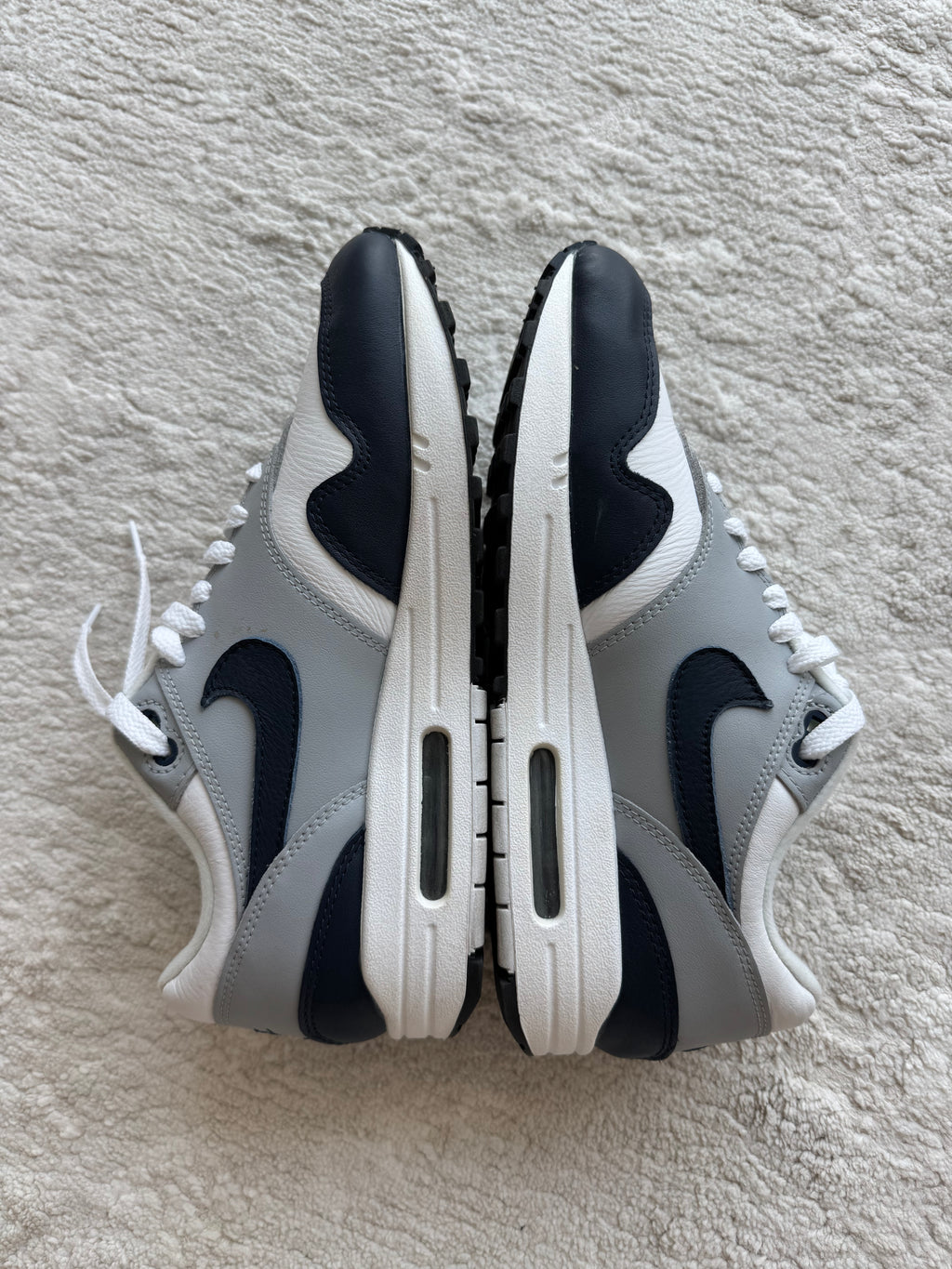 Nike Air Max 1 LV8 Obsidian White Grey Navy - US 8 / EU 41