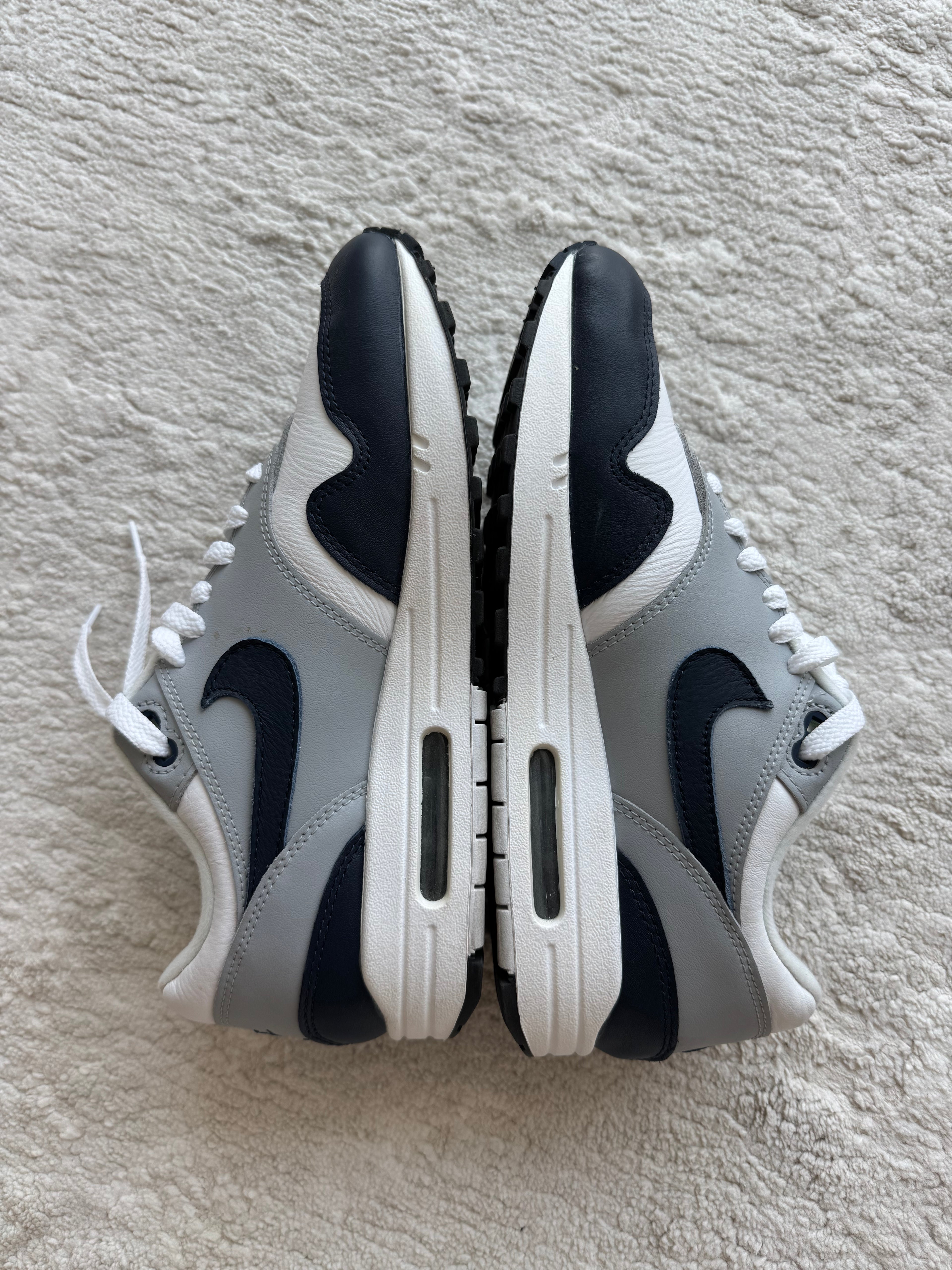 Nike Air Max 1 LV8 Obsidian White Grey Navy - US 8 / EU 41