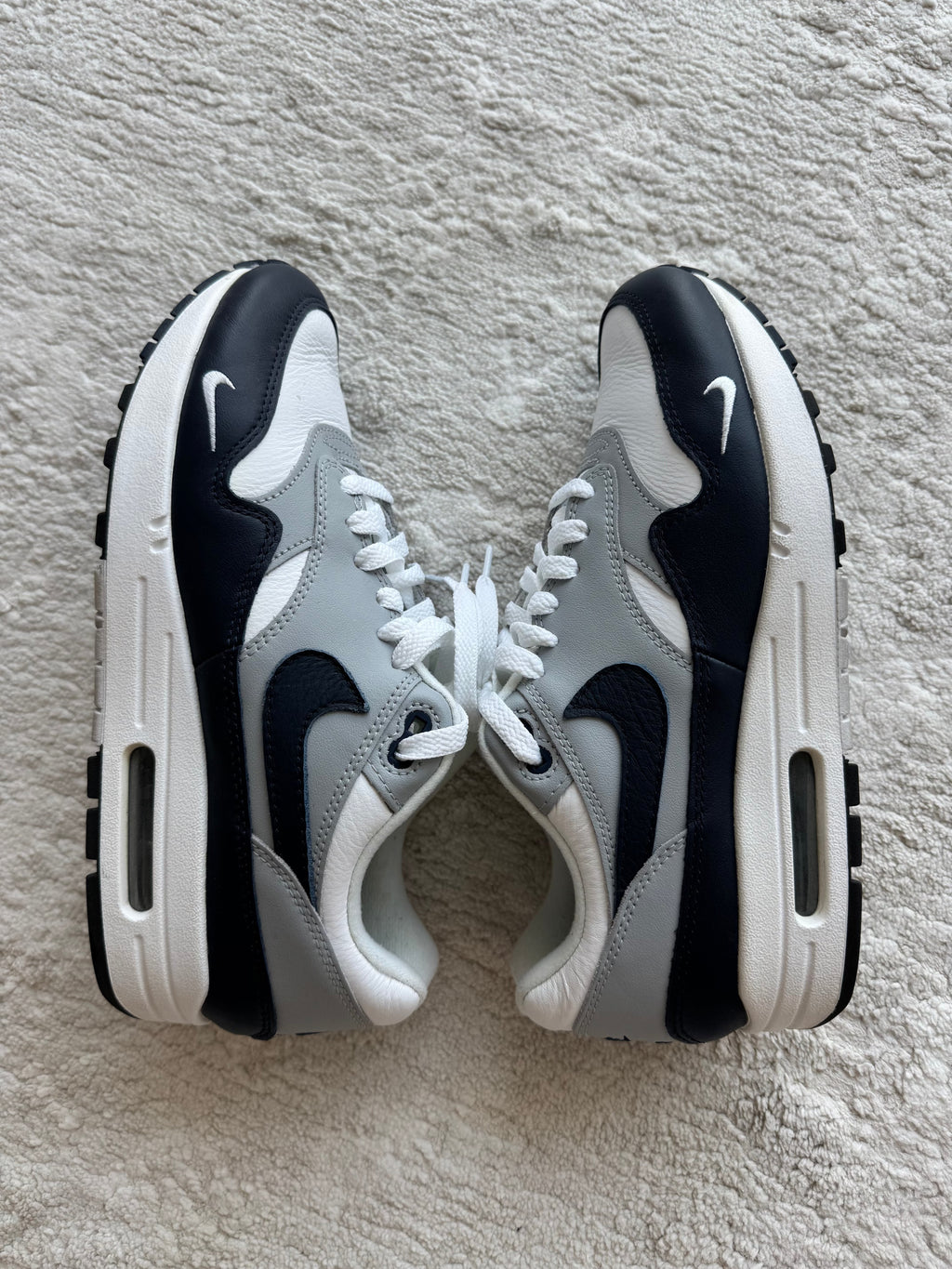 Nike Air Max 1 LV8 Obsidian White Grey Navy - US 8 / EU 41