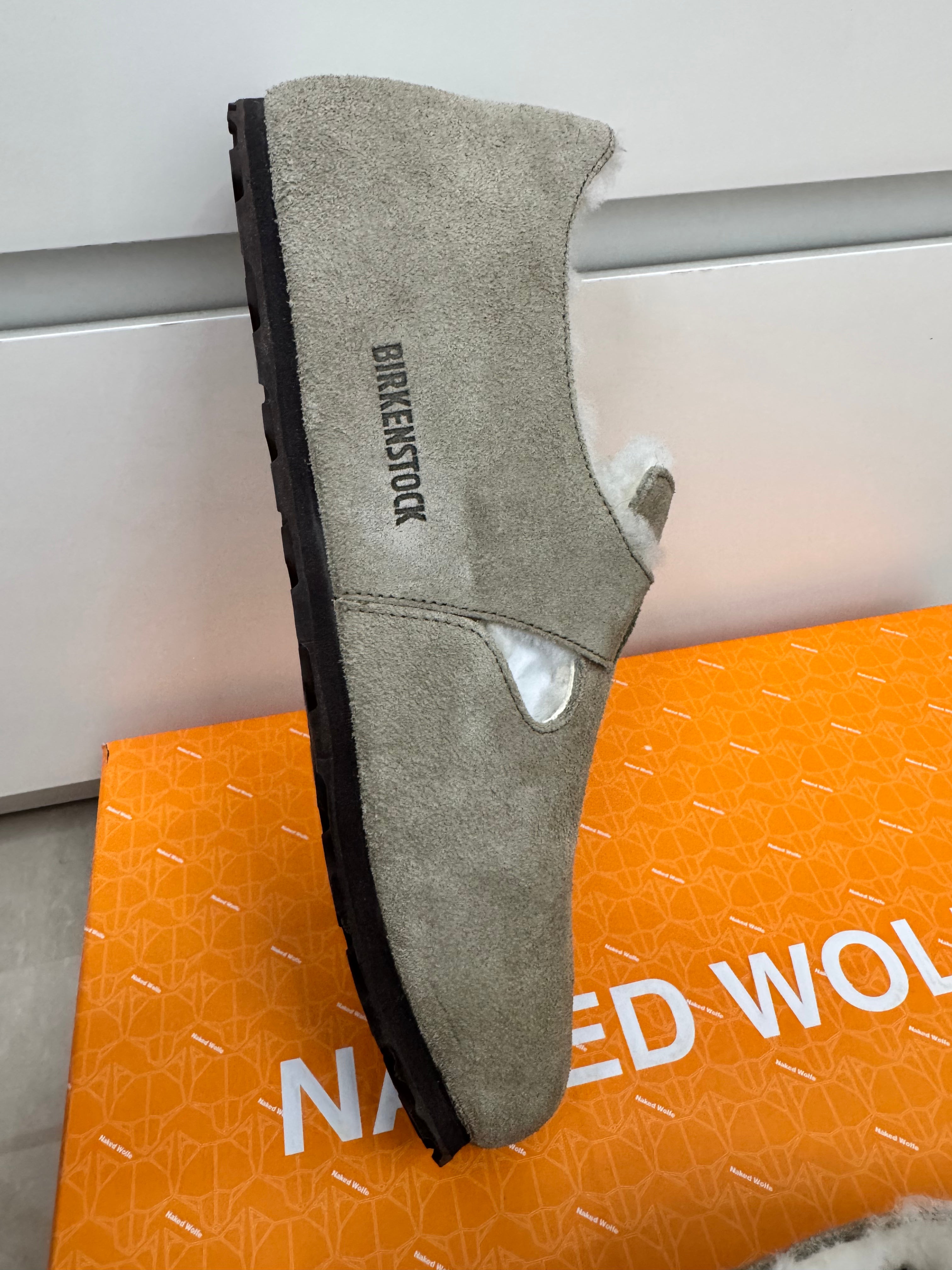 BIRKENSTOCK London Shearling Slippers