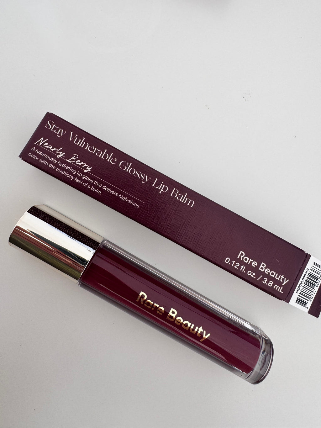 Rare Beauty Stay Vulnerable Glossy Lip Balm Nearly Berry