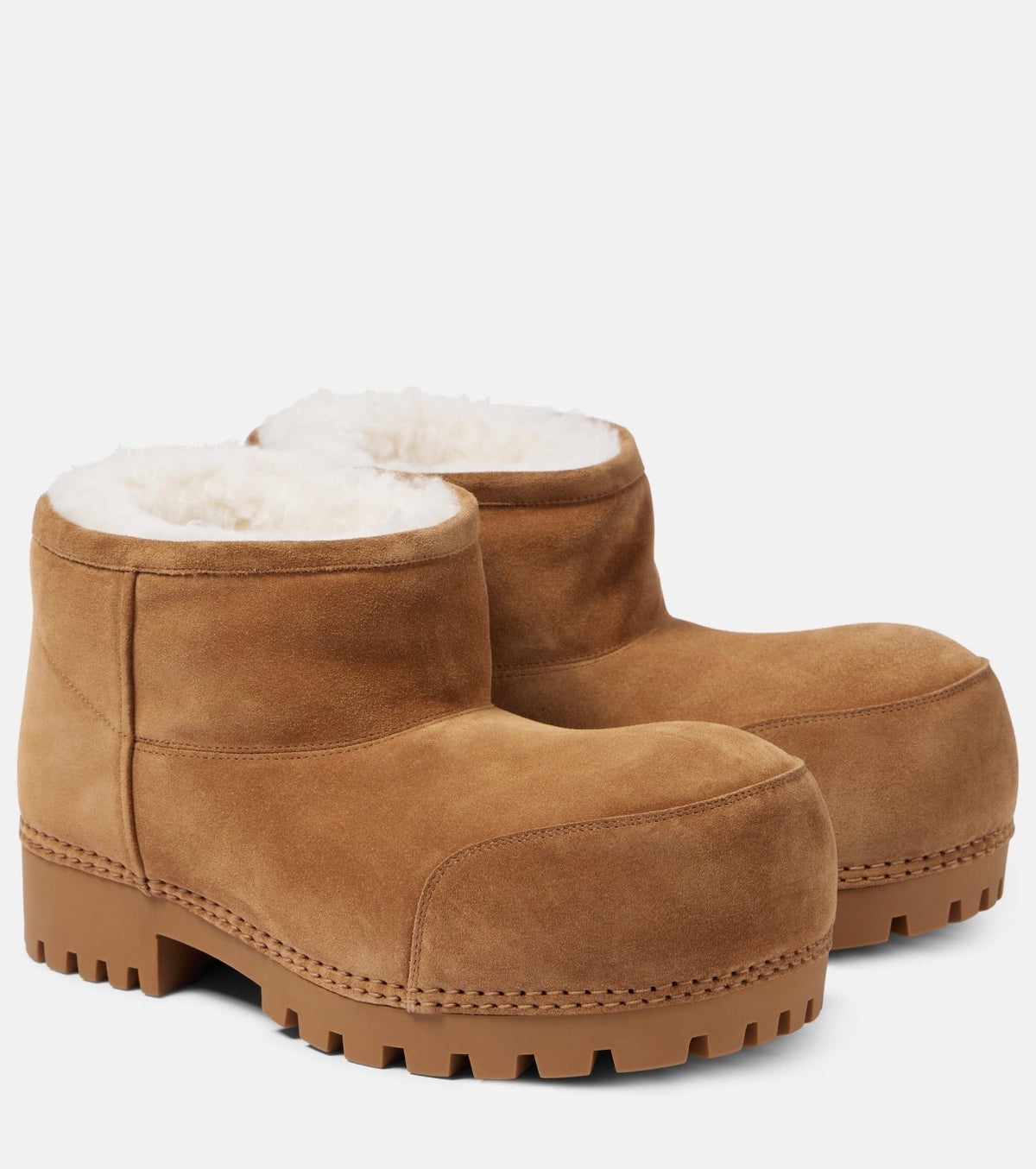 Balenciaga Alaska Fur boots