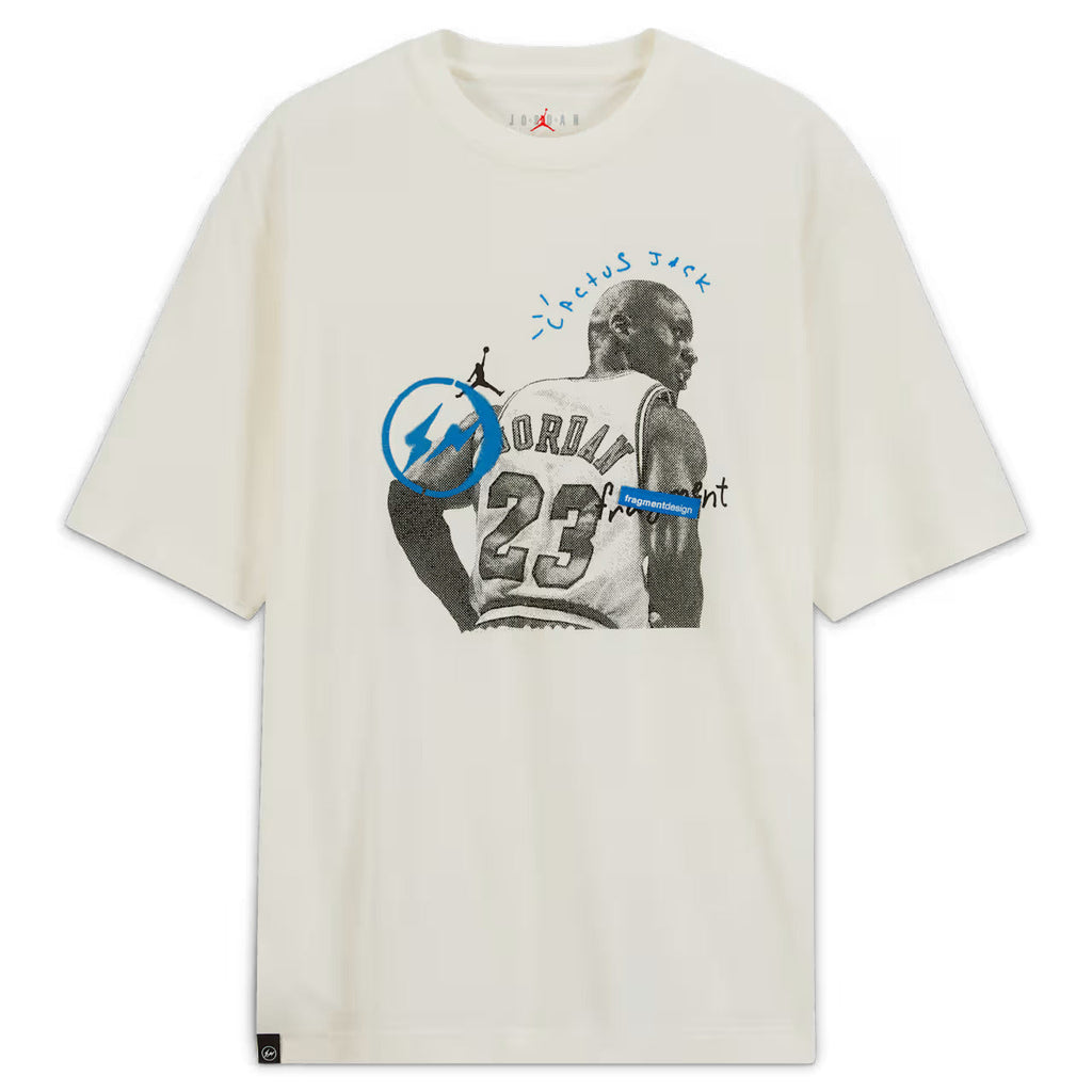 Air Jordan x Travis Scott x Fragment Design T-Shirt White