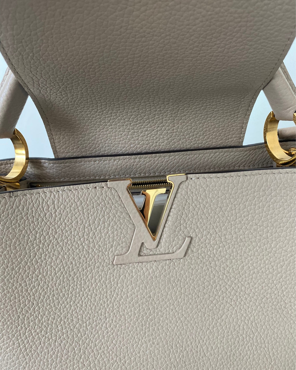 LOUIS VUITTON Galet Capucines Bag